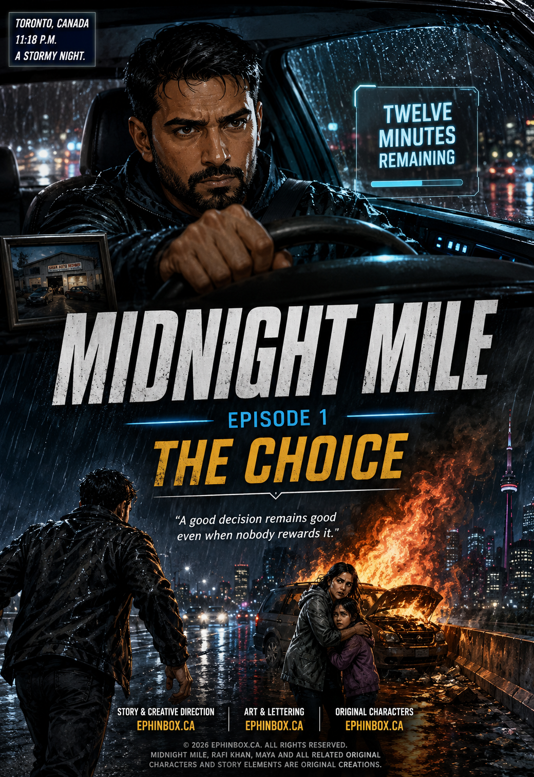 Digital product Comic Book Midnight Mile