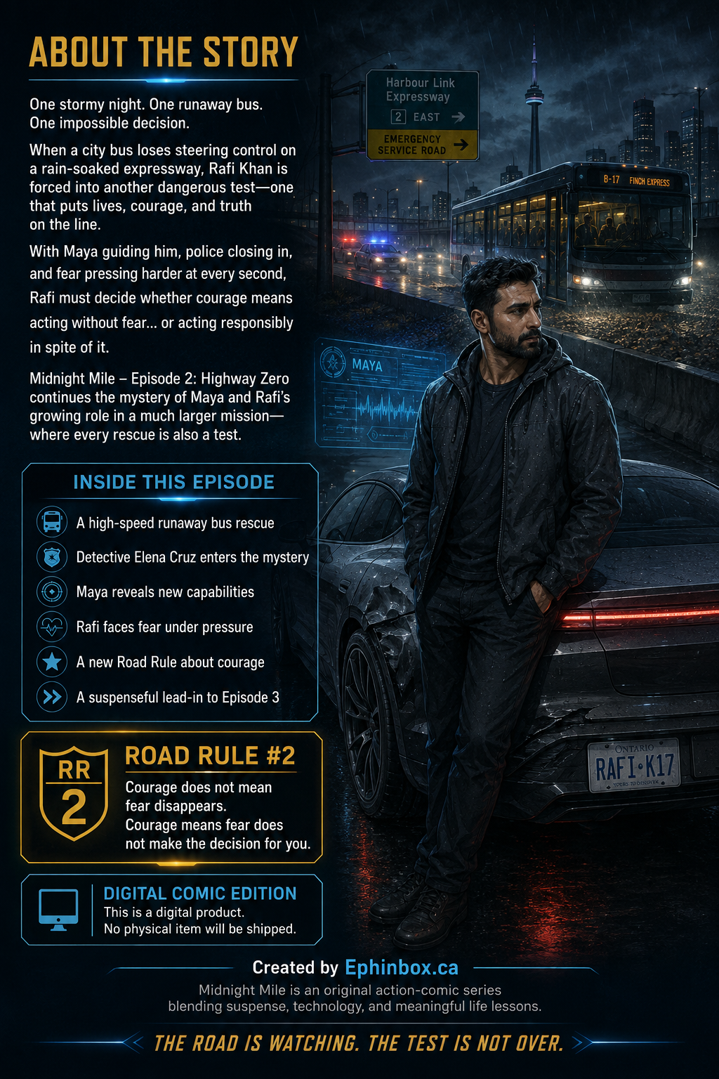 Digital Comic Midnight Mile Episode 2